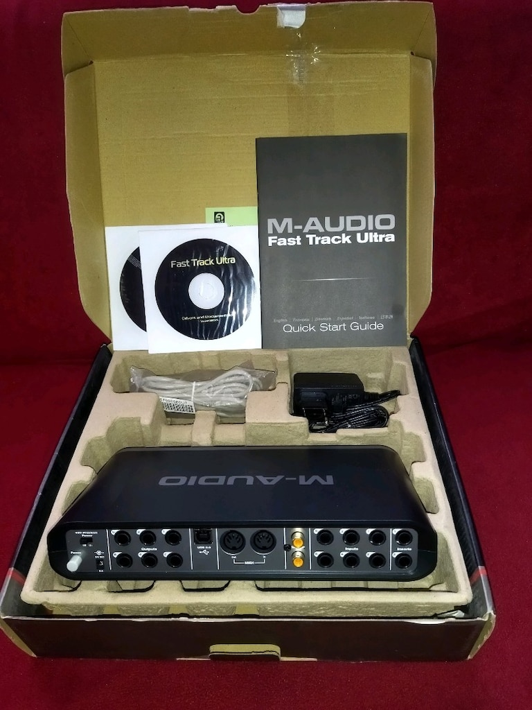 M-AUDIO FAST TRACK ULTRA (8 Giriş - 8 Çıkış) SIFIR USB SES KARTI - 4