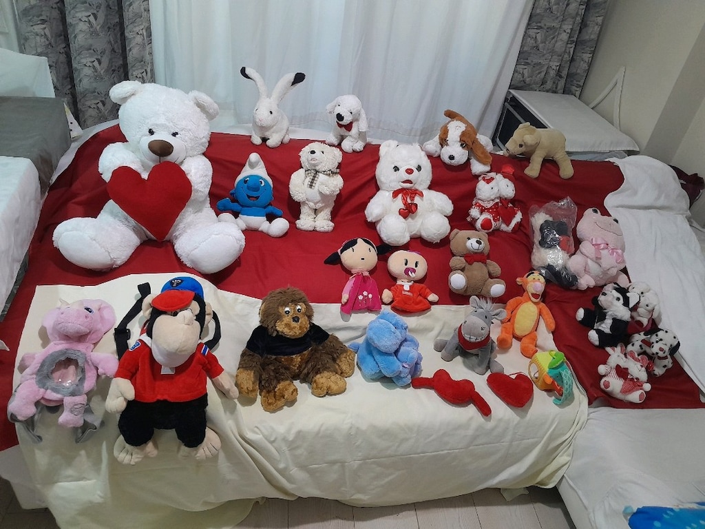 Ikknci el, buyuk,orta,kucuk boy pelus oyuncaklar satilik - 2
