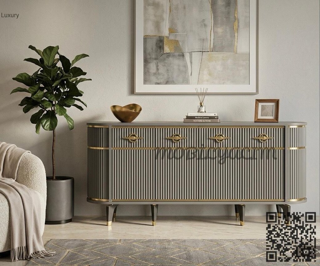 ATÖLYEDEN ŞIK KAVİSLİ OVAL KONSOL UYGUN FİYAT-SIFIR-RENK SEÇENEĞİ İLE - 2