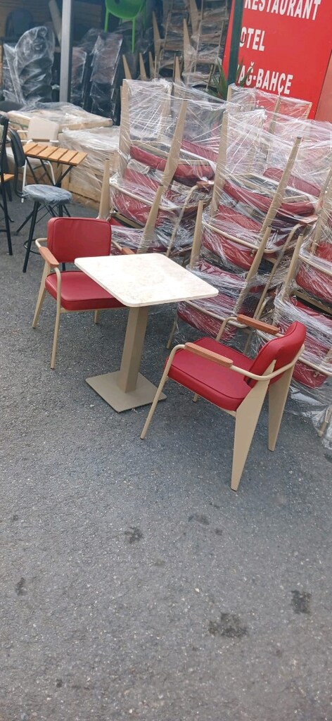ergo sandalye mermer masa modeli - 5