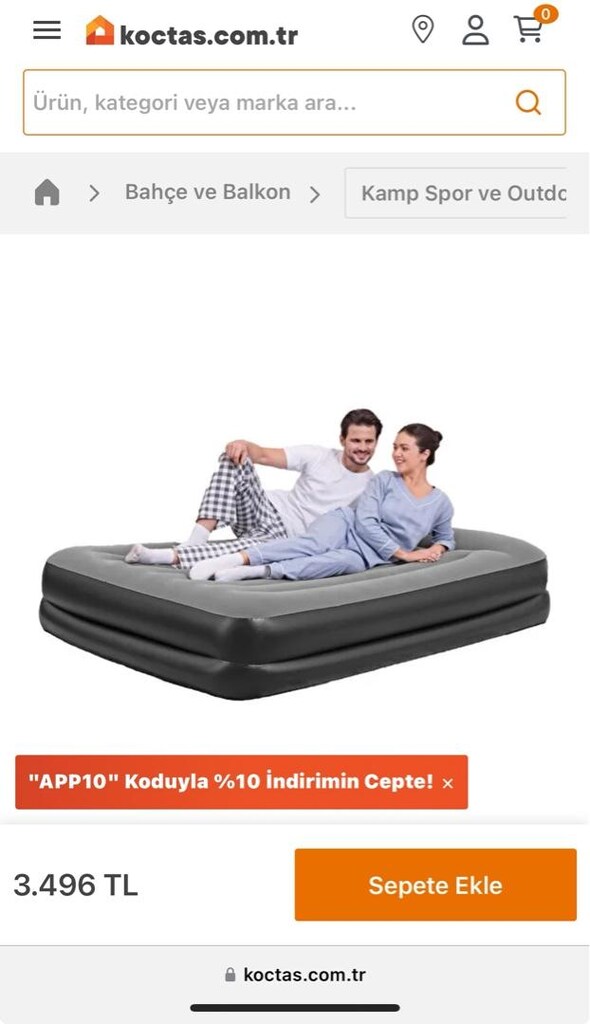 Bestway şişme yatak - 5