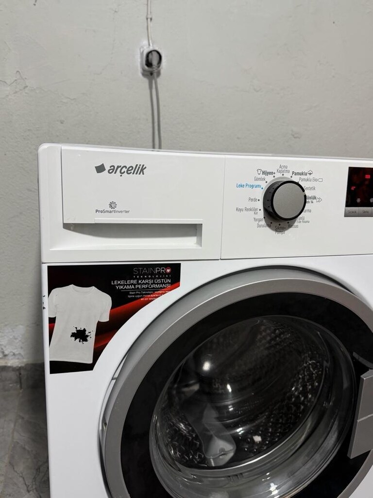 Arçelik 9 kg 1200 devir çamaşır makinası yeni - 3
