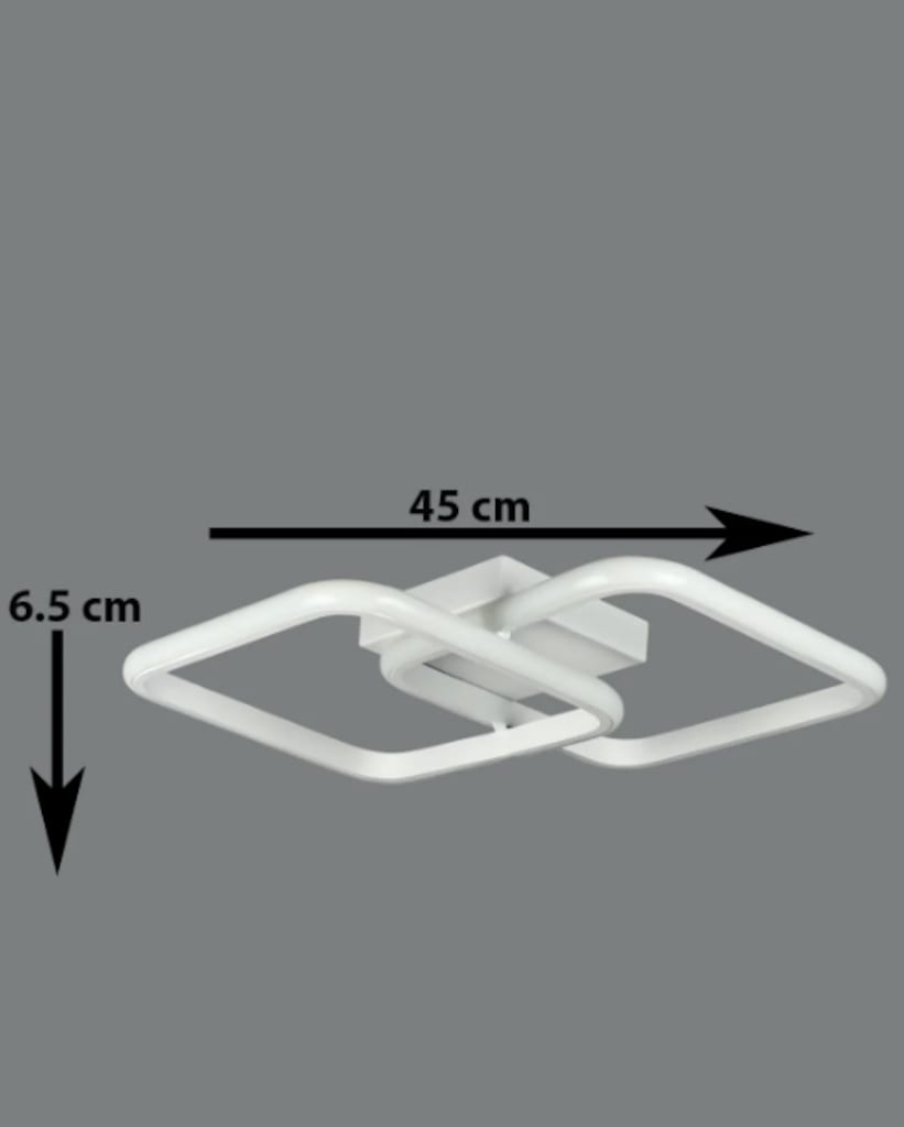 LED AVİZE,BEYAZ LED AVİZE,AVİZE,LED IŞIK,İKİLİ LED AVİZE,LED 2Lİ AVİZE - 2