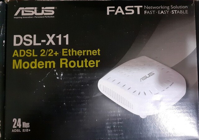 ASUS ADSL 2 + Modem