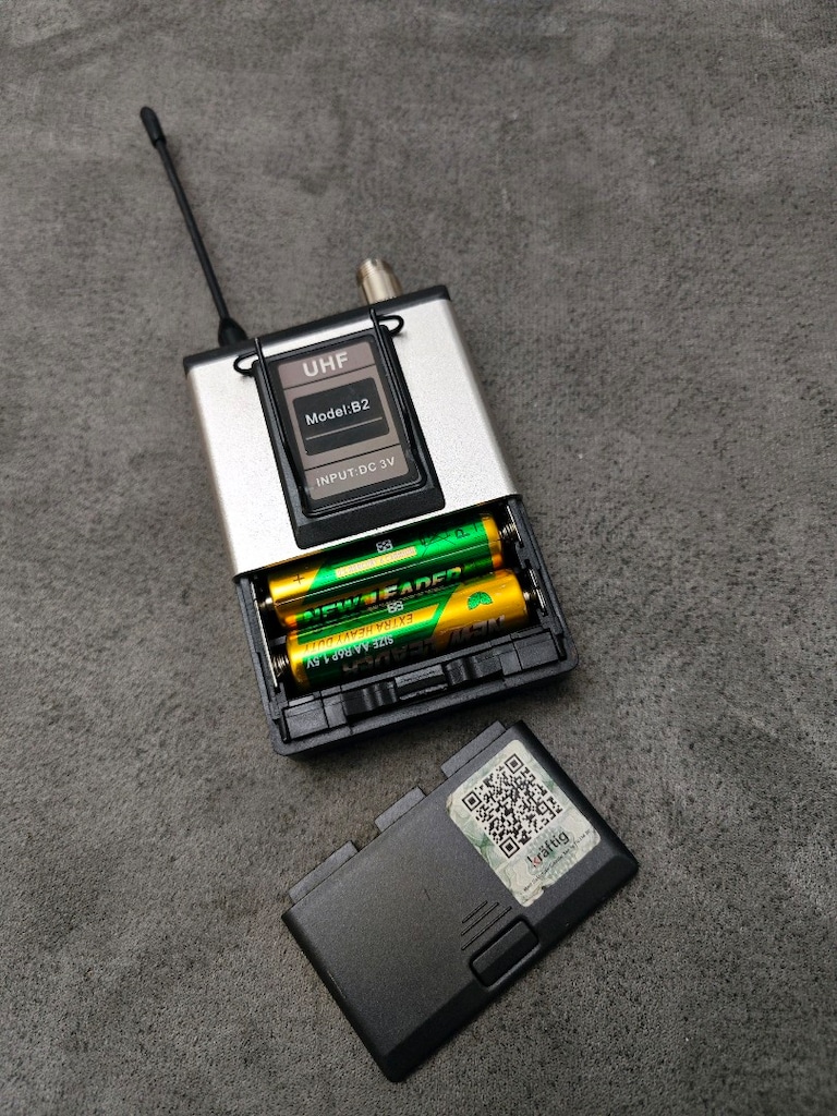Kräftig B2 UHF Telsiz Bel Tipi Verici (Bodypack) - 6