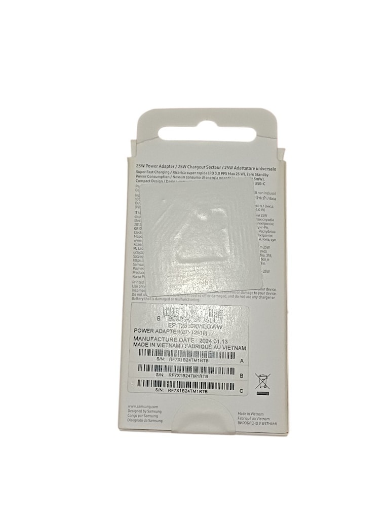 ORİJİNAL Samsung EP-T2510N Type C Süper Hızlı Şarj Adaptörü (25wat) - 7