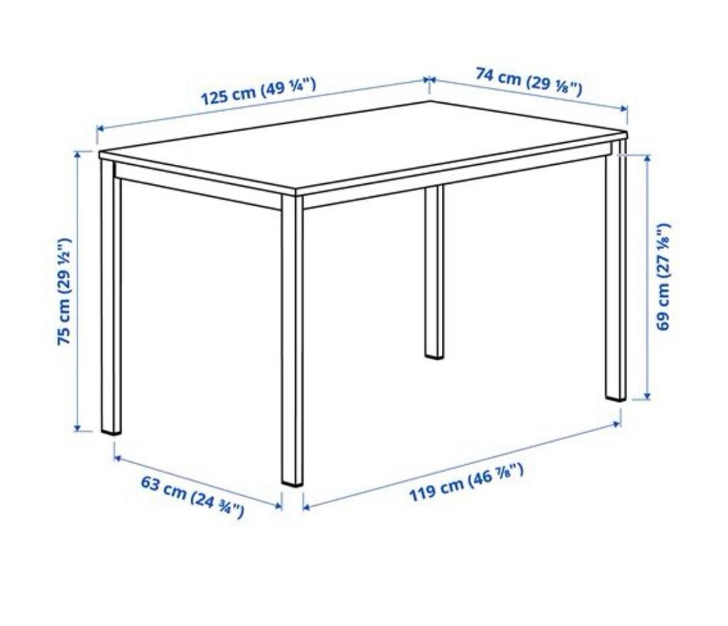IKEA YEMEK MASASI TAKIM - 3