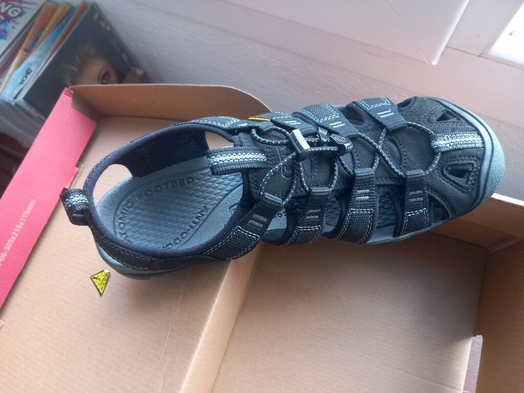 KEEN CLEARWATER CNX SIYAH SANDALET 43 NUMARA SIFIR - 4
