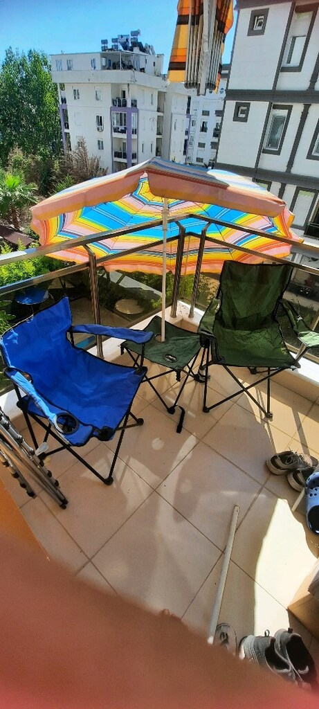 deniz piknik seti ,katlanir masa ve şemsiye - 2