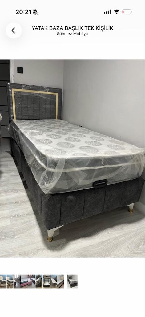 İmalattan Tek Kişilik Yatak Baza Başlık - 9