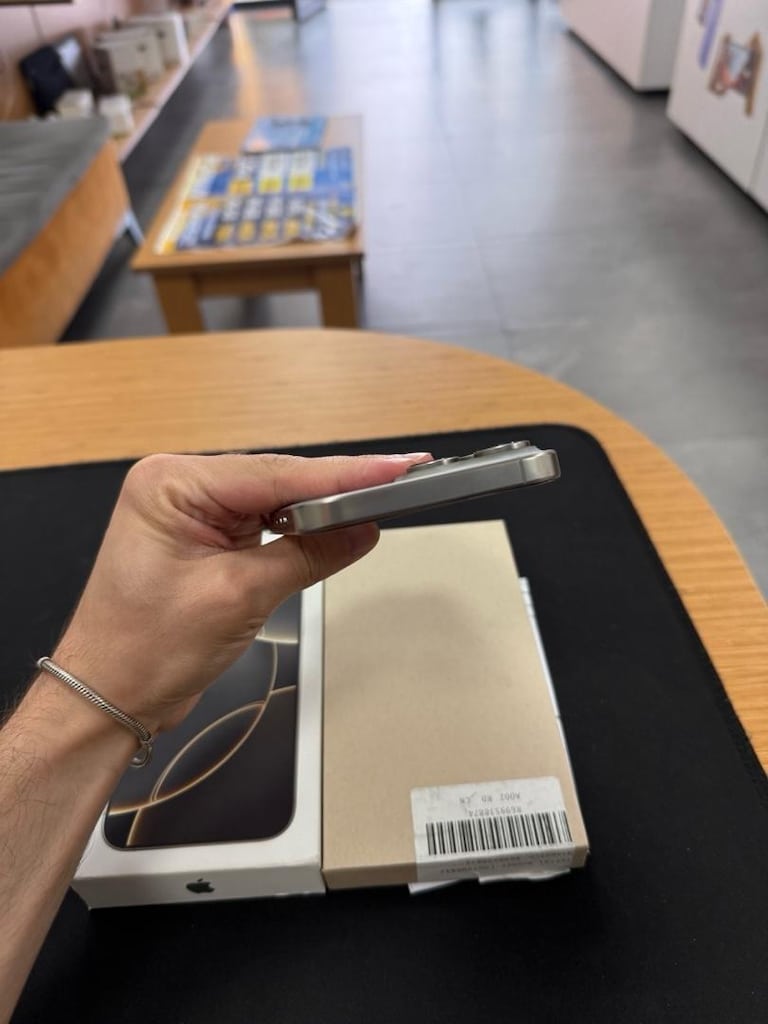 İphone 16 Pro Max 256 Gb Natural Titanium %100 Pil - 4