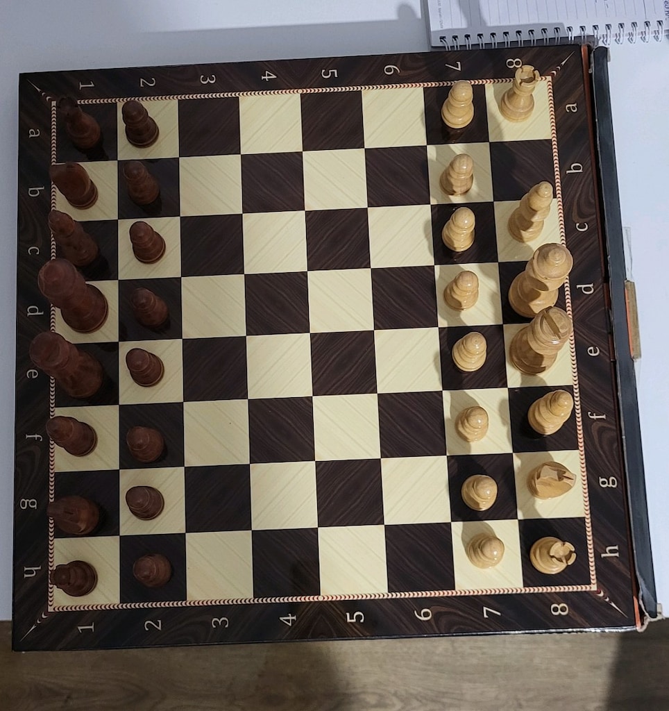Orijinal Ahşap Satranç Takımı - Büyük Boy Masif MDF - 3