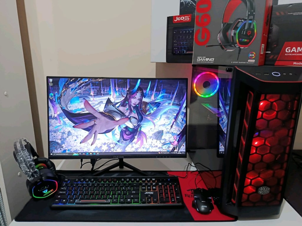 RYZEN 5 2600/RX 580 8 GB/16GB RAM/24 İNÇ SIFIR EKRAN HER ŞEY DAHİL SET - 3