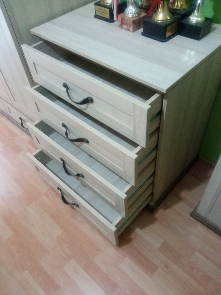 Çilek Royal genç odası (gardrop+ranza+kitaplık +sifonyer) acil. - 5