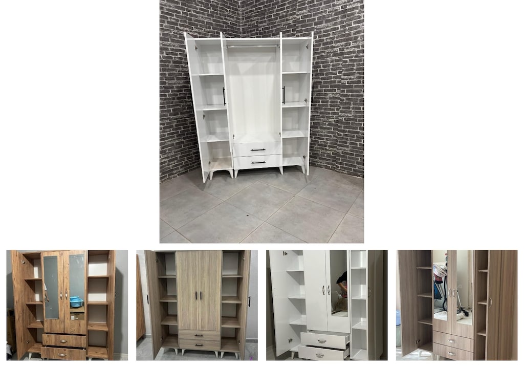 4 kapaklı elbise dolabı utzzfmxbig - 2