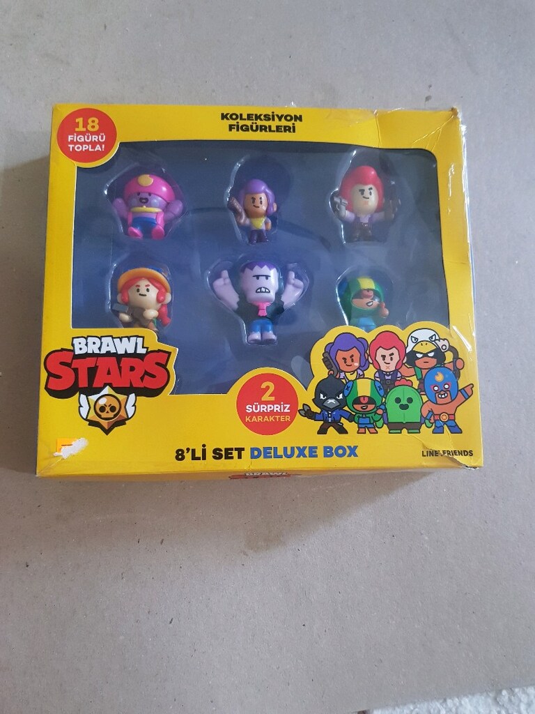 Brawl Stars Delüks 8'li Figür Seti - Maskeli El Primo'Lu Set - 2