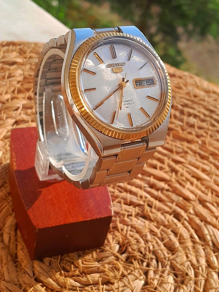 ALTIN KAPLAMA ROLEX BEZEL SEİKO OTOMATİK 7019 KOLEKSİYONLUK - 2