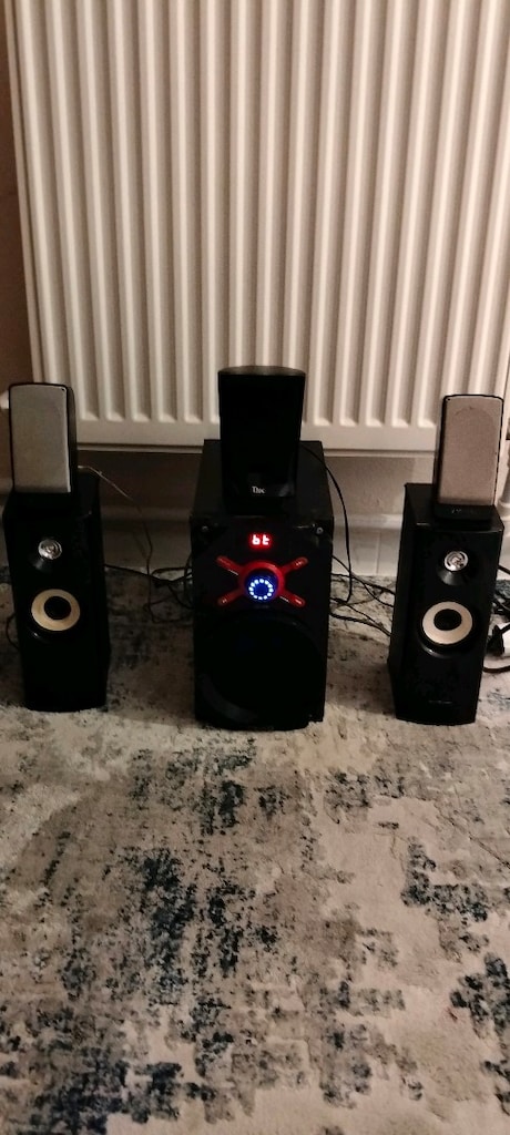 mikodo 5+1 Bluetooth USB Radyo aux ses Sistemi - 3