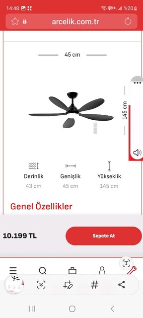 31645 TVN Tavan Tipi Vantilator