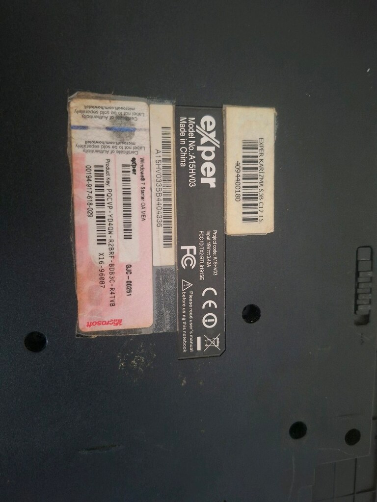Exper laptop arızalı açıklamaya bakınız - 8