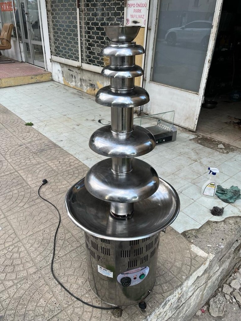 5 KATLI ÇİKOLATA ŞELALESİ 105 CM BÜYÜK MODEL - 2