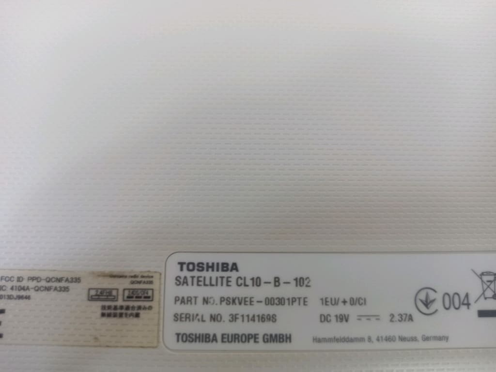 Toshiba Satellite CL10-B-102 İntel Celeron 2 GB Ram 32 GB Rom 13 inç - 4