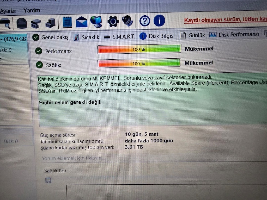 LENOVO R7 5700U 16 GB RAM GARANTİLİ FATURALİ LAPTOP - 7