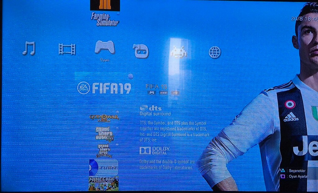 PS3 SLİM/2 SIFIR KOL/20 OYUN/TAMİRSİZ/SORUNSUZ/TEMİZ - 18