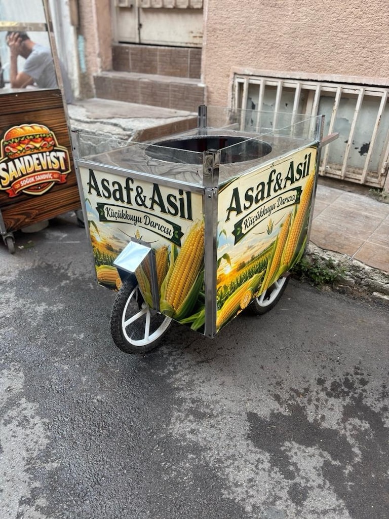 Seyyar Koçan Mısır Arabası, Mısır Arabası, Seyyar Araba, Seyyar Tezgah - 2