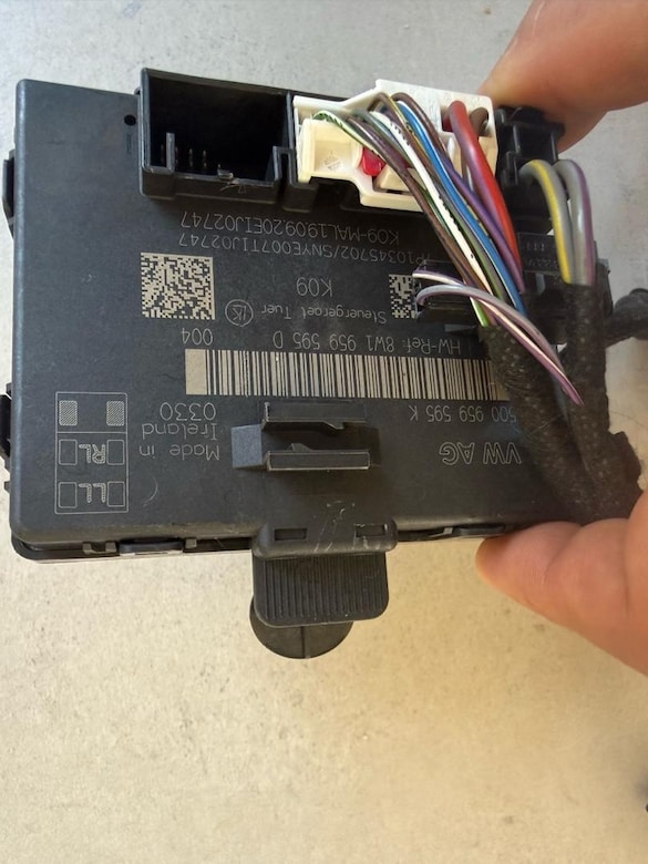 AUDI SEAT VW SKODA SOL ARKA CAM MOTORU + KAPI BEYNİ + TESİSAT SETİ - 3