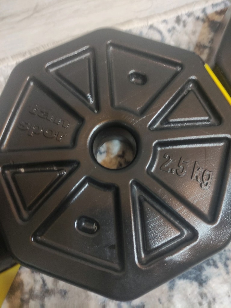 Ağırlık Halter Seti (Toplam 100 kg) ve Bench Sehpası - 8