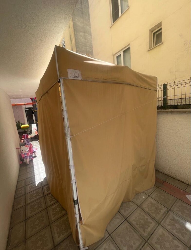 2x2 CLK Alüminyum katlanabilir tente gazebo kamp çadırı - 3