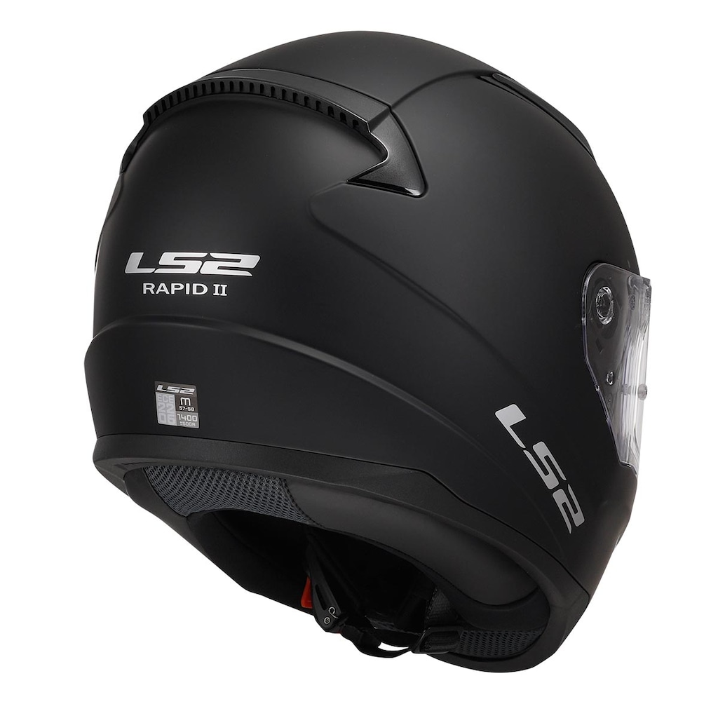 LS2 RAPID 2 MAT SİYAH KASK - 4