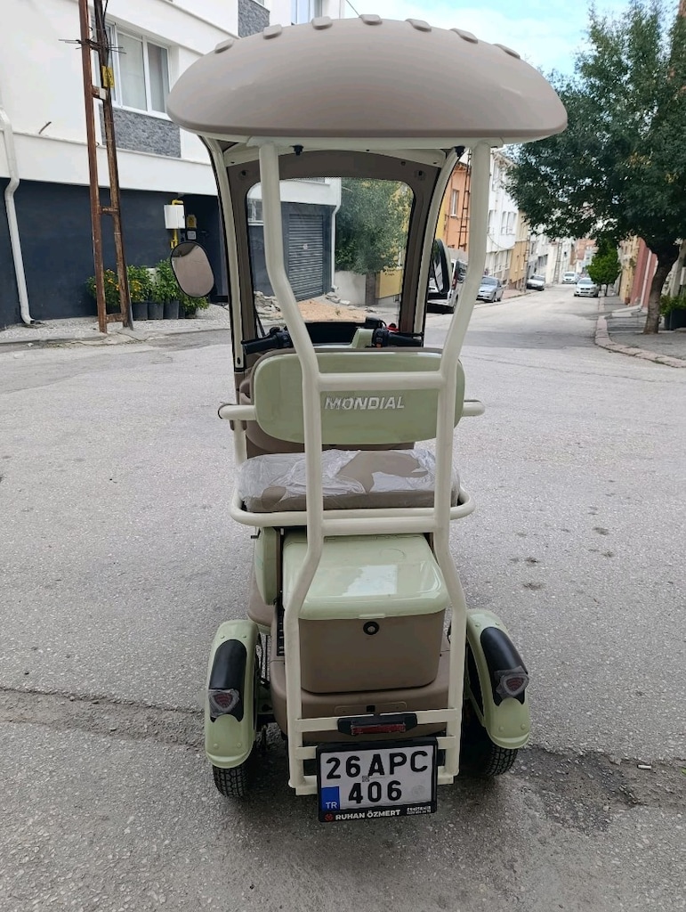 ELEKTRİKLİ 3 TEKERLEKLİ BİSİKLET MOTOR - 5