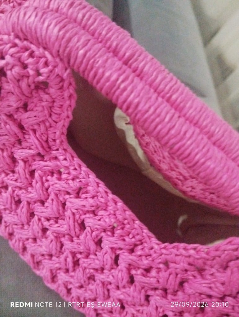 pembe portföy clutch çanta - 2