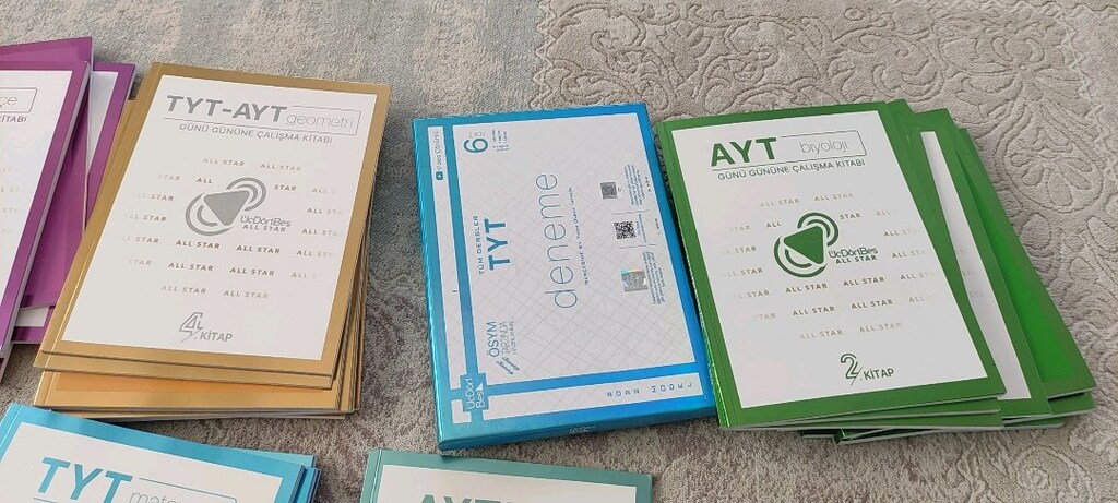 YKS hazırlık kitapları - 4