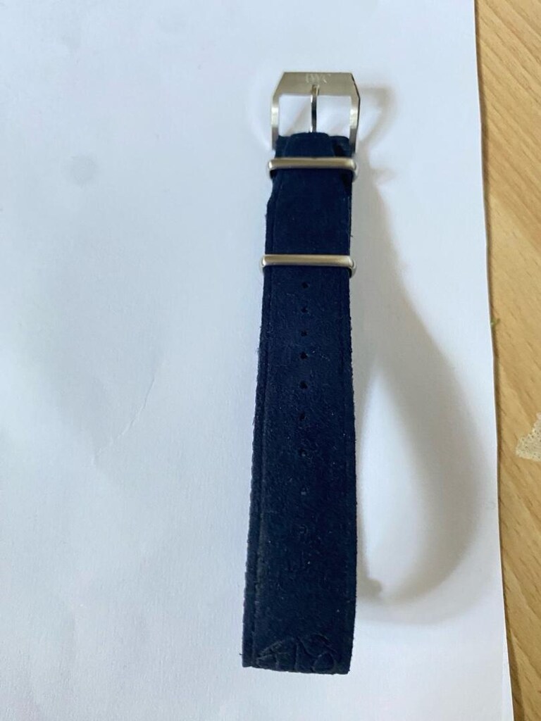 IWC lacivert NATO kordon 20 mm - 3
