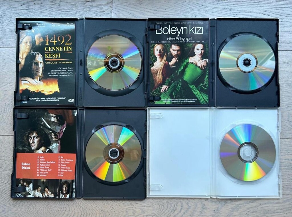 4 Adet Tarihi Film DVD Koleksiyonu - 4