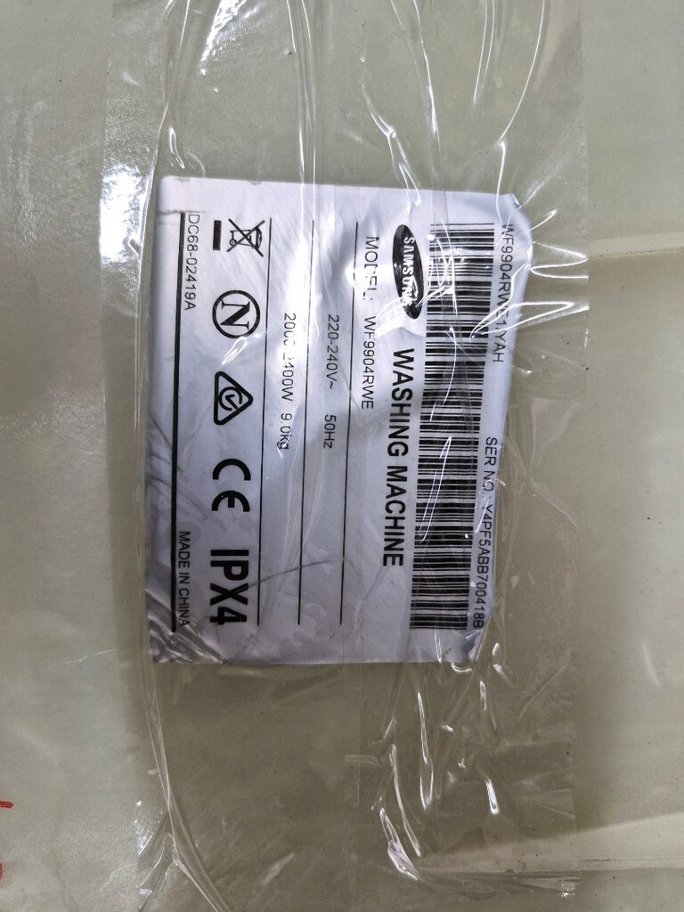 Samsung WF9904RWE Çamaşır Makinesi Kazanı Tambur Üç Ayak - 9