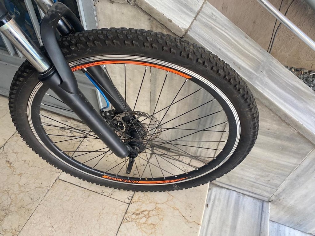 Champions Quattro 27.5 jant 21 vites mekanik disk fren dağ bisikleti - 3