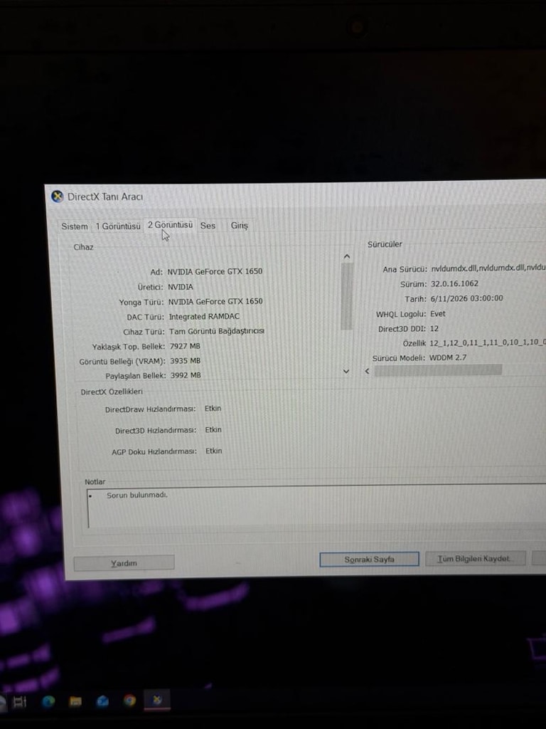DeLL G3 3500 Gaming Laptop GTX1650 4GB - 2