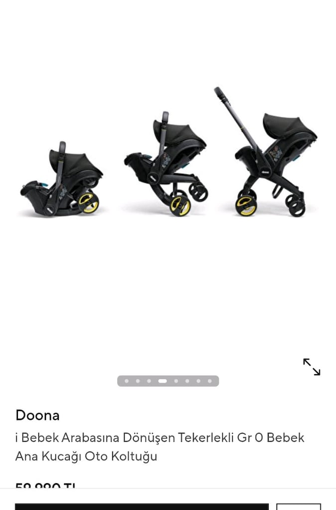 Doona Ana kucağı ve Bebek arabası - 6