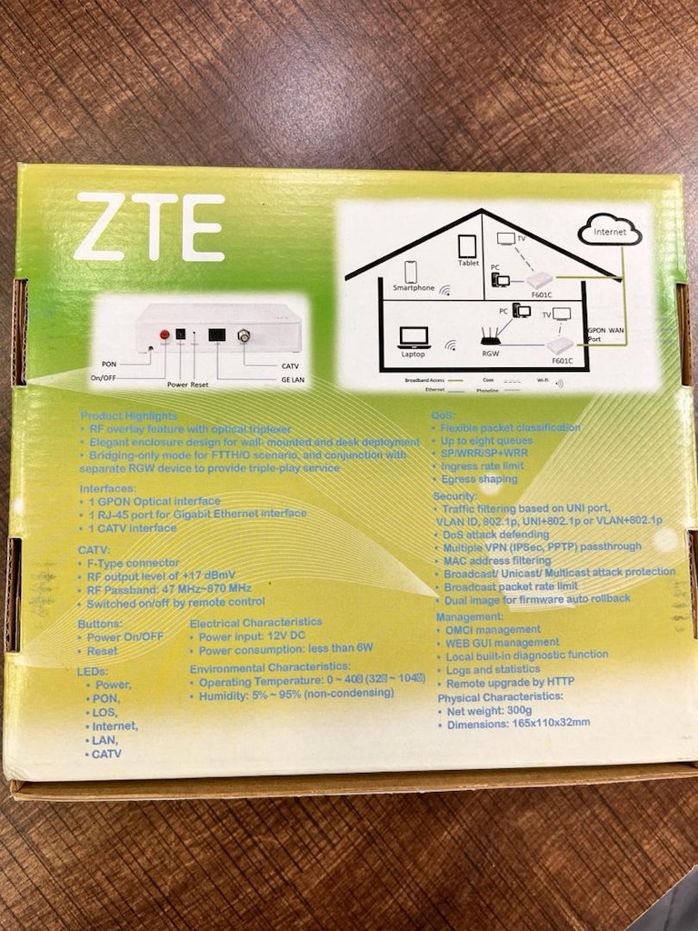 ZTE modem - 4