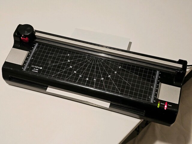 olimpia a340 combo laminasyon makinesi