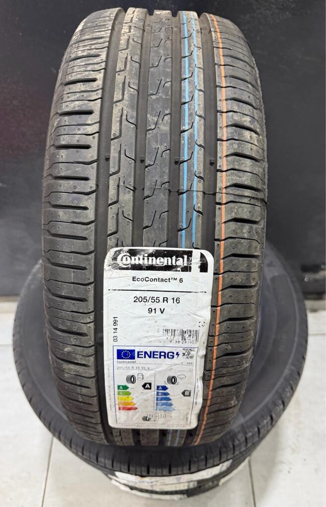 205/55R16 CONTİNENTAL ECO CONTACT 6 SIFIR DOT:2026 4 ADET FİYATI - 2