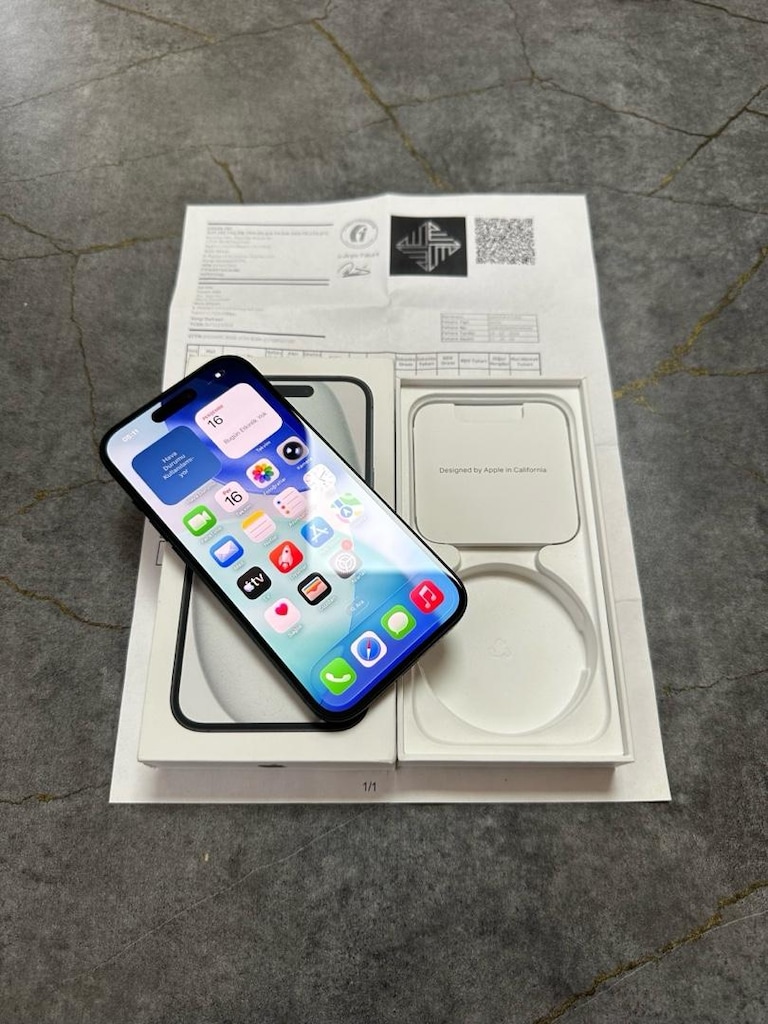iPhone 15 yurtiçi kutulu faturalı 20 ay garantili pil 99 nokta hatasız - 11