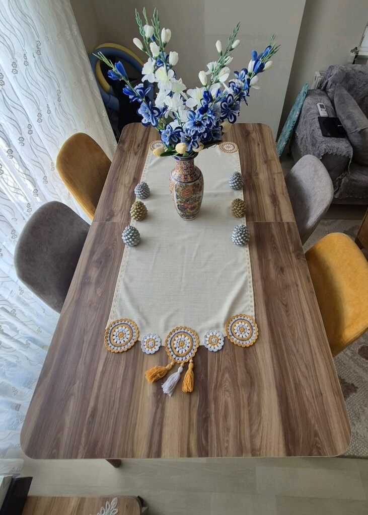 açılabilir yemek masası takımı - 5