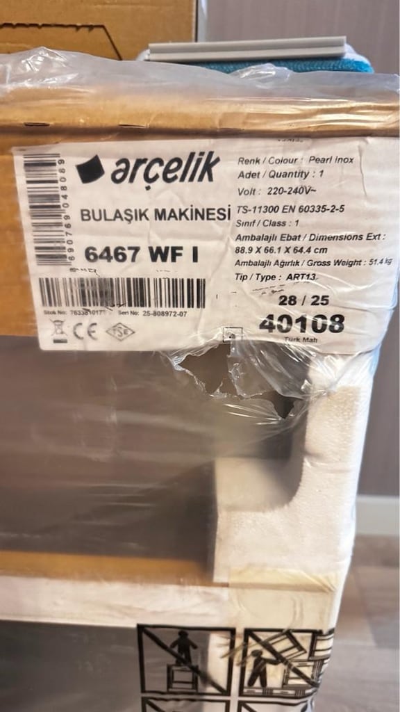 Sıfır Arçelik bulaşık makinesi garantisi başlatılmadı - 2