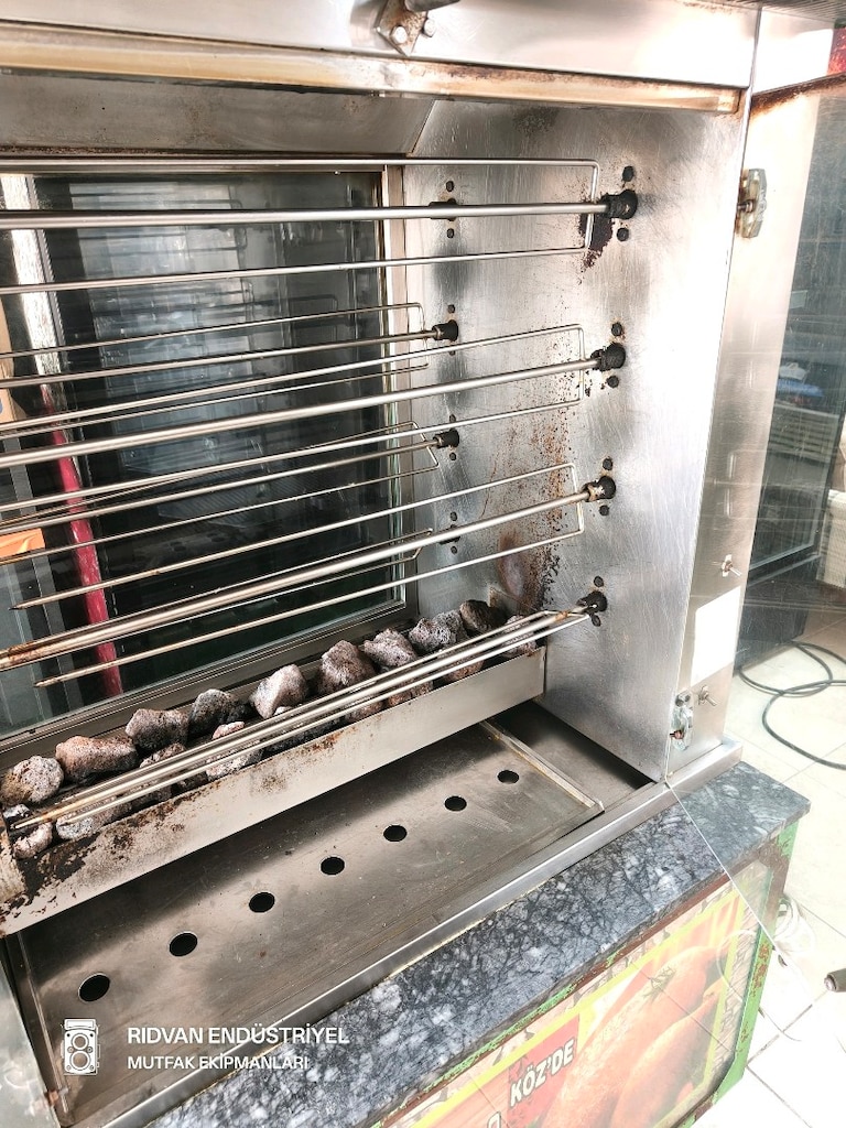 tavuk çevirme makinesi piliç kızartma makinesi grill makinası - 4