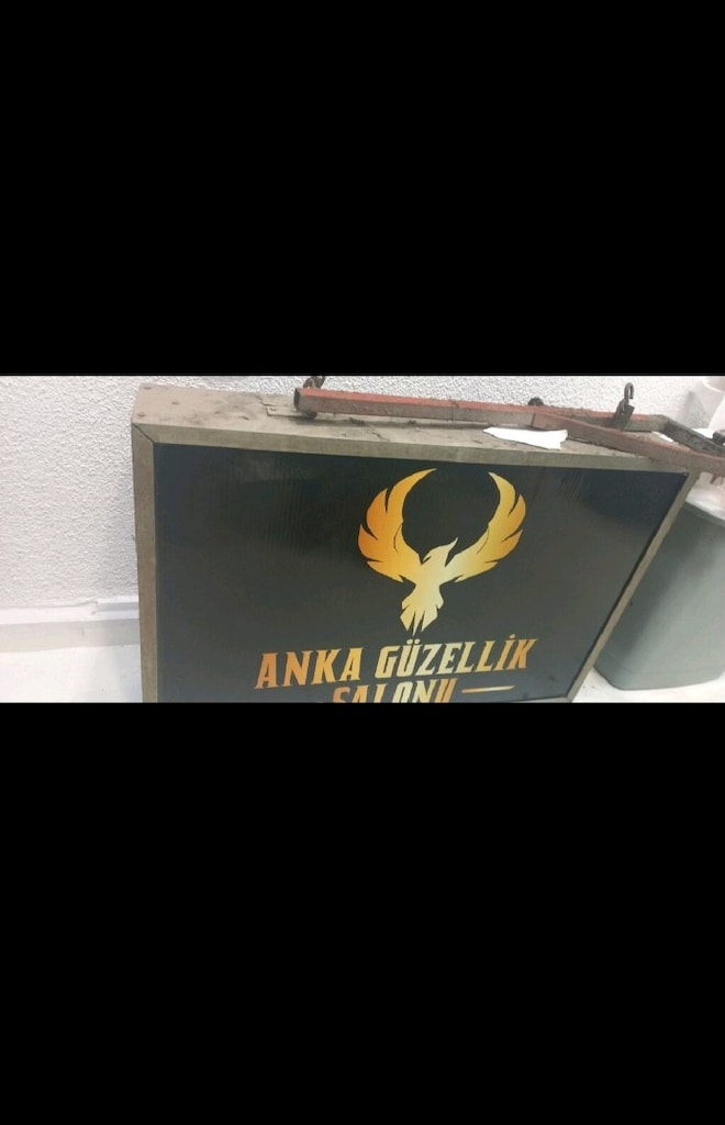 Işıklı Güzellik Salonu Tabelası – Anka Güzellik Salonu - 2